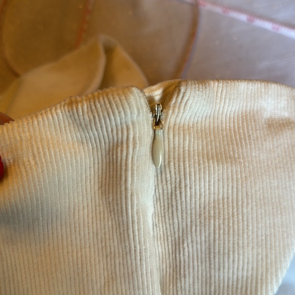 Piazza Sempione Audrey white Corduroy Pants Sz 48. 10 US - Picture 5 of 8